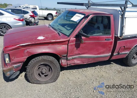 1993 Chevrolet S Truck S10 z USA, uszkodzony, nr VIN 1GCCS14R2P8179305